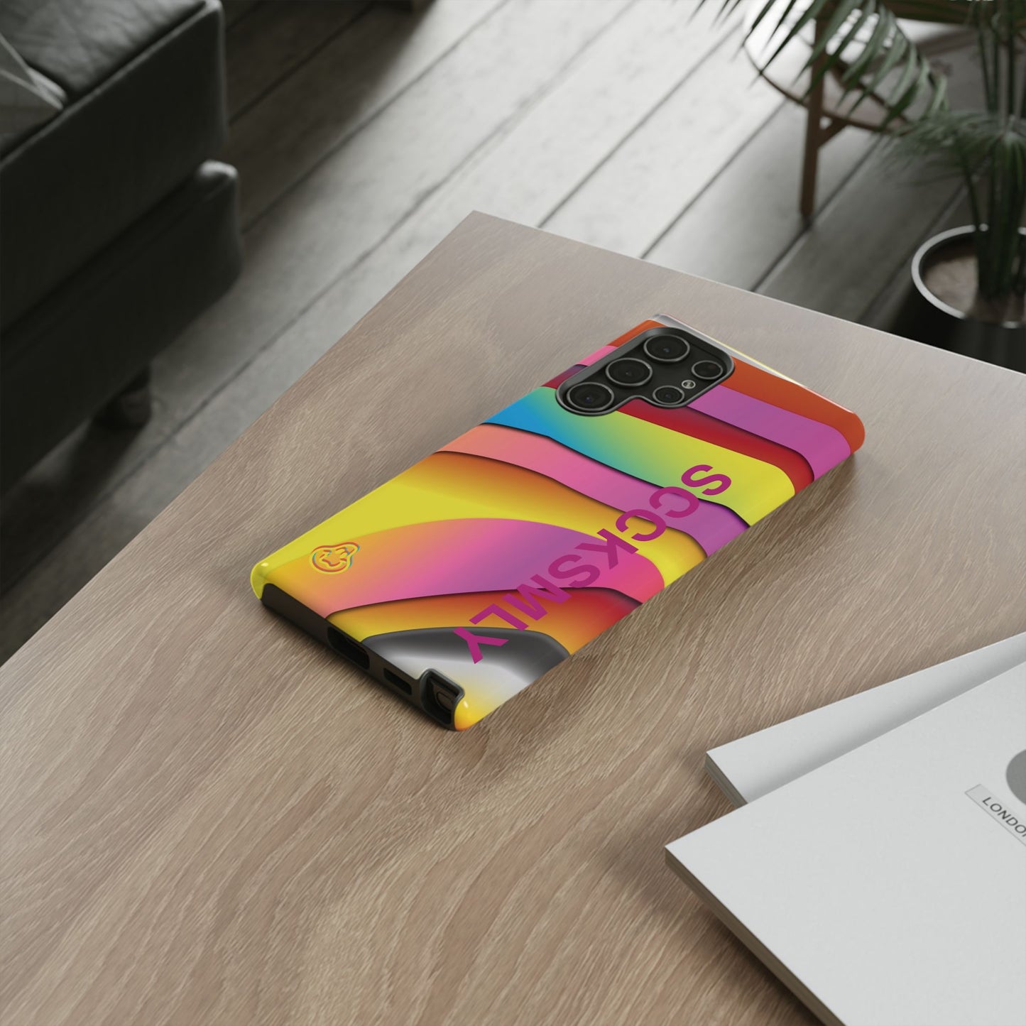 Modern Retro Rainbow Phone Case for Samsung