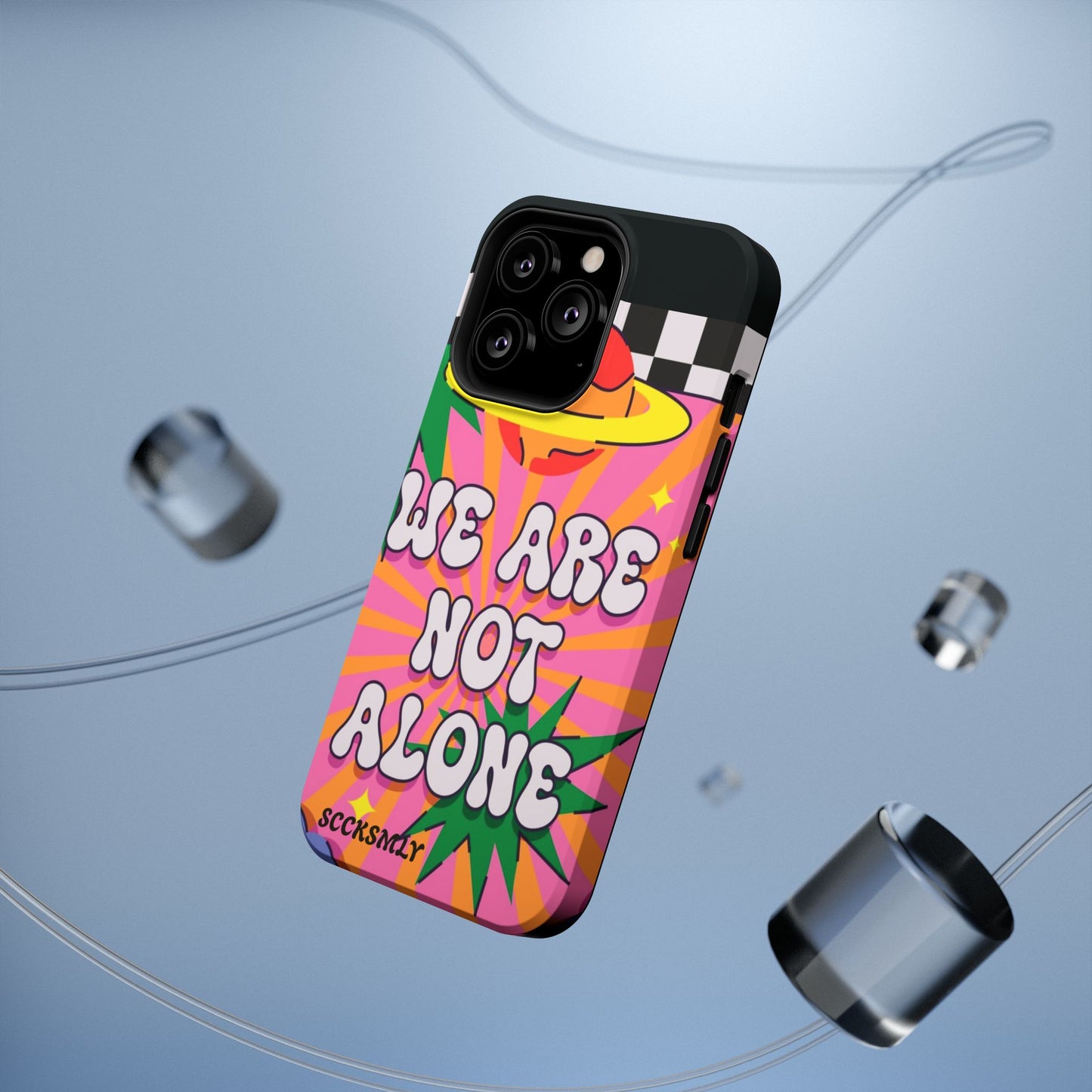 WE ARE NOT ALONE Tough Phone Case for Apple