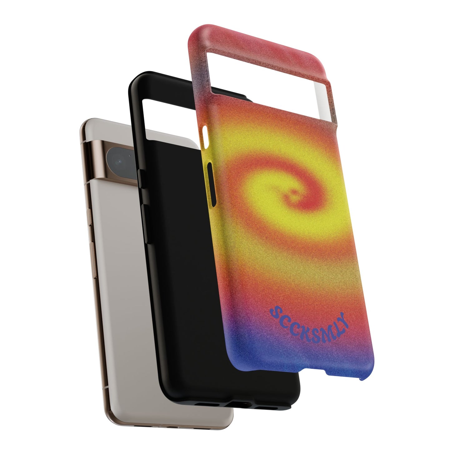 Toxic Spiral Tough Phone Case for Google Pixel
