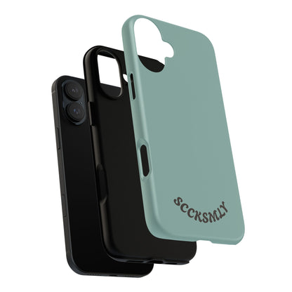 SOLID Fudge Mint Crunch Tough Phone Case for Apple