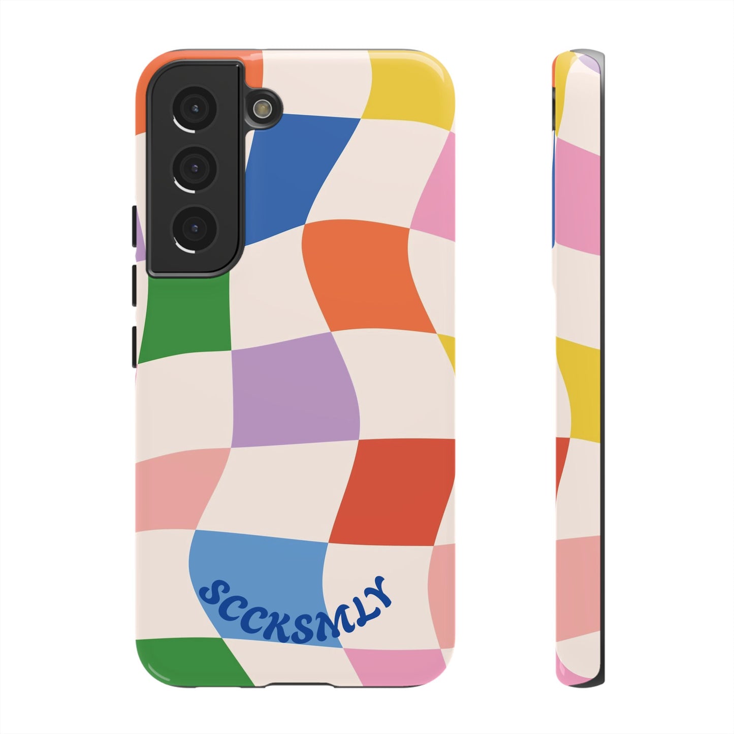 Checker Flicker Phone Case for Samsung