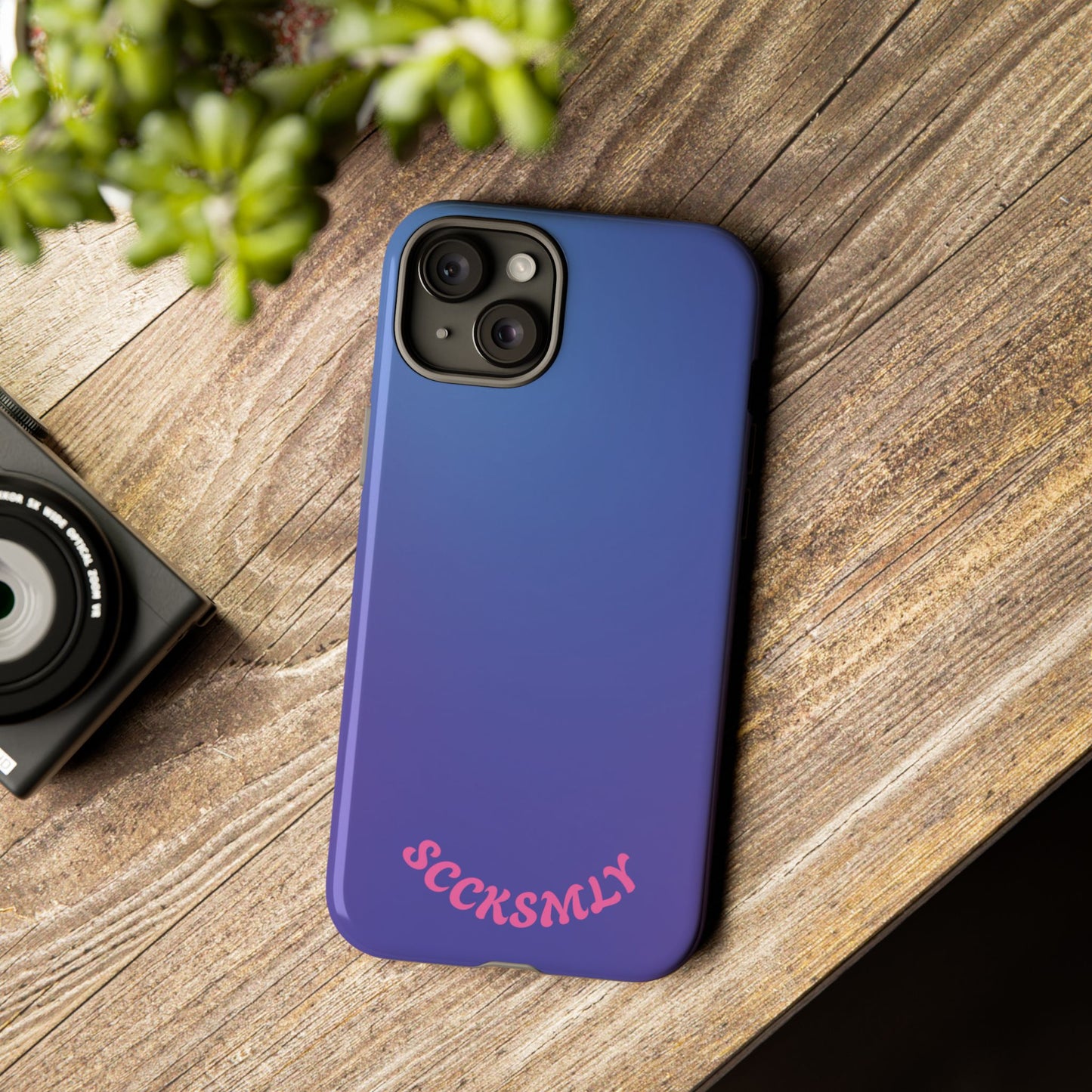 Berry Pop Gradient Tough Phone Case for Apple