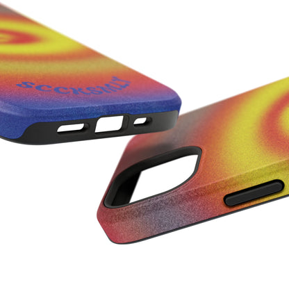 Toxic Spiral Tough Phone Case for Apple