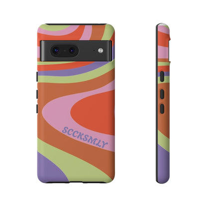 Curvy Swirl Phone Case for Google Pixel