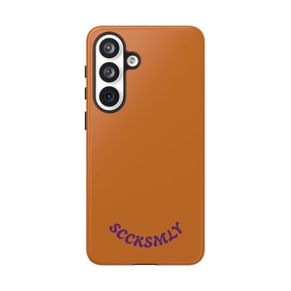SOLID Burned Plum Tough Case for Samsung