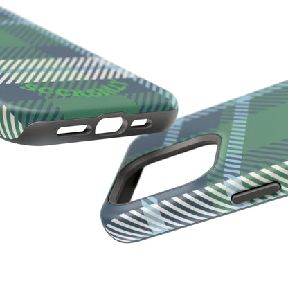 Earth and Sky Plaid Phone Case for Apple