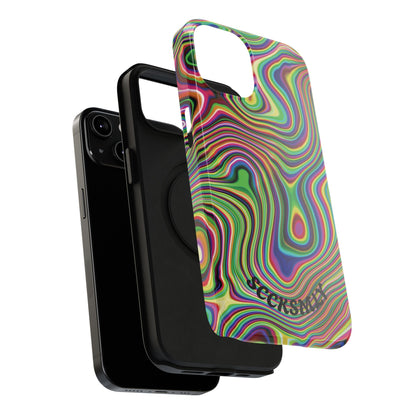 Acid Swirl Phone Case for Apple
