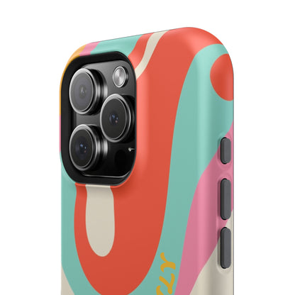 Psychodelic Acid Swirl Phone Case for Apple