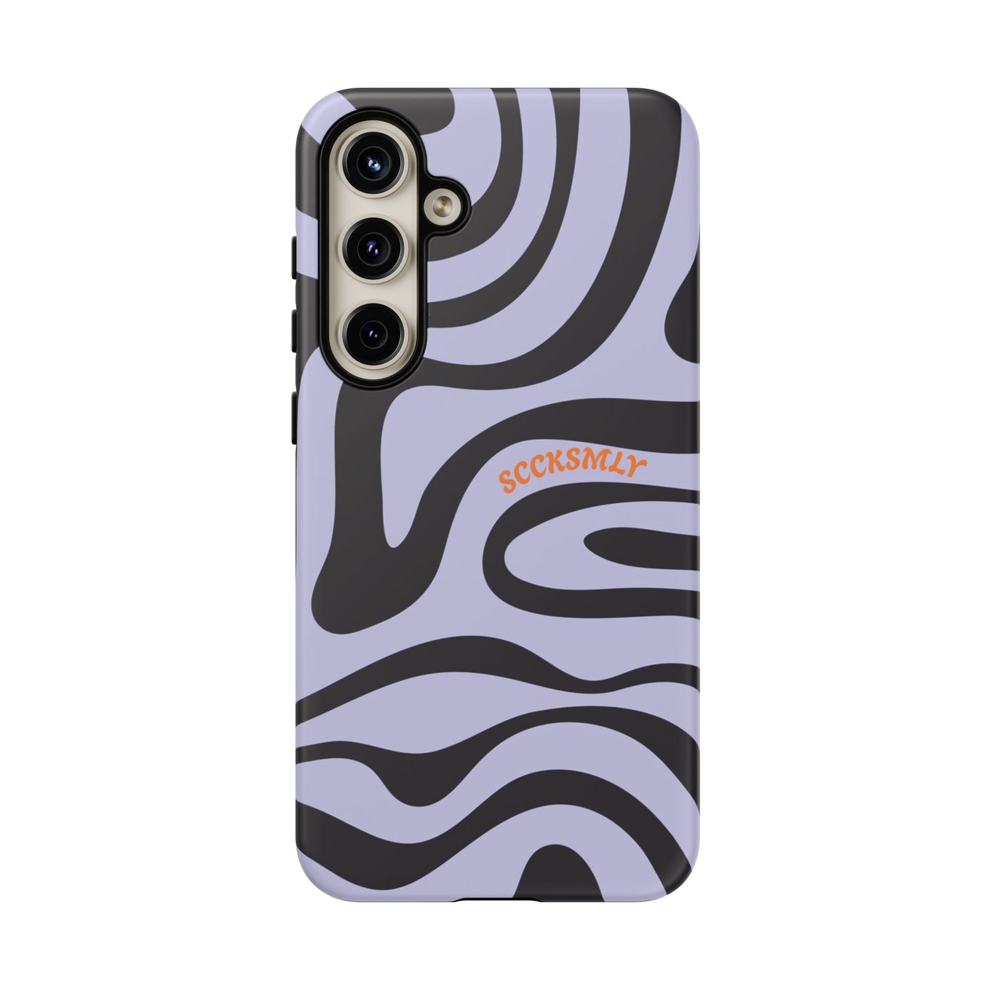 Purple Swirl Phone Case for Samsung
