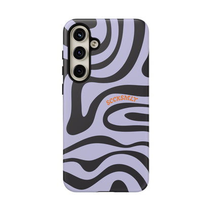 Purple Swirl Phone Case for Samsung