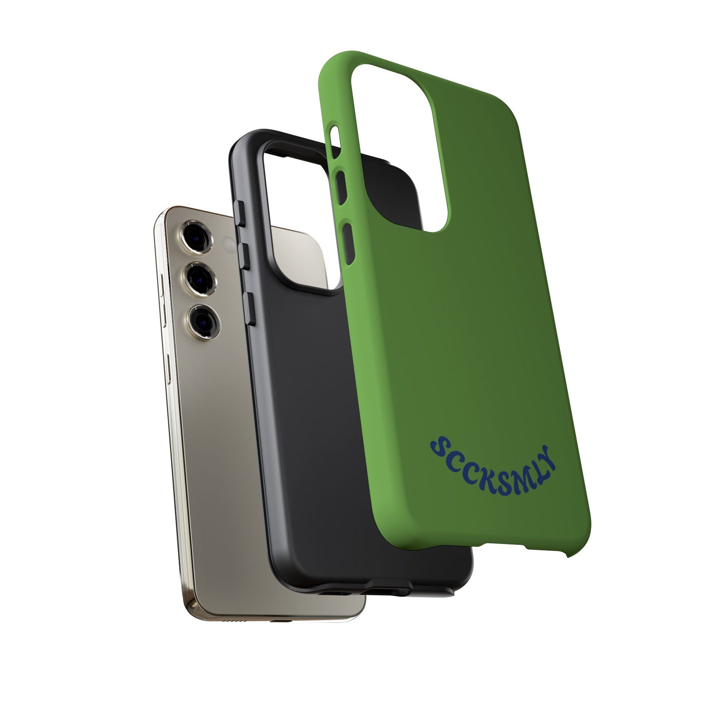 SOLID Matcha Moss Tough Case for Samsung