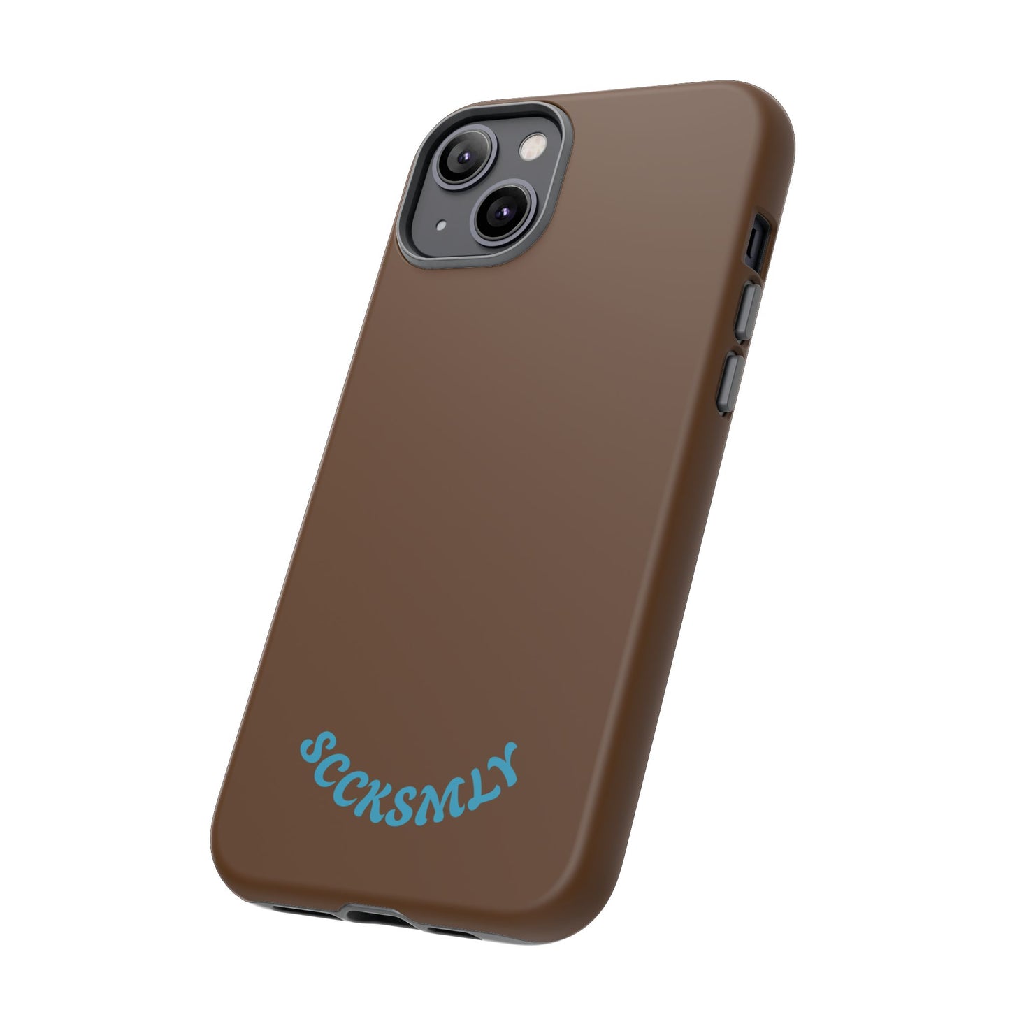 SOLID Chocolate Coco Tough Case for Apple