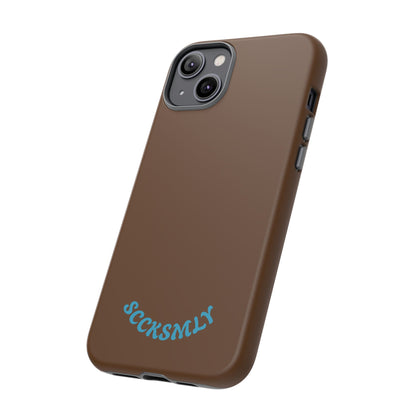 SOLID Chocolate Coco Tough Case for Apple