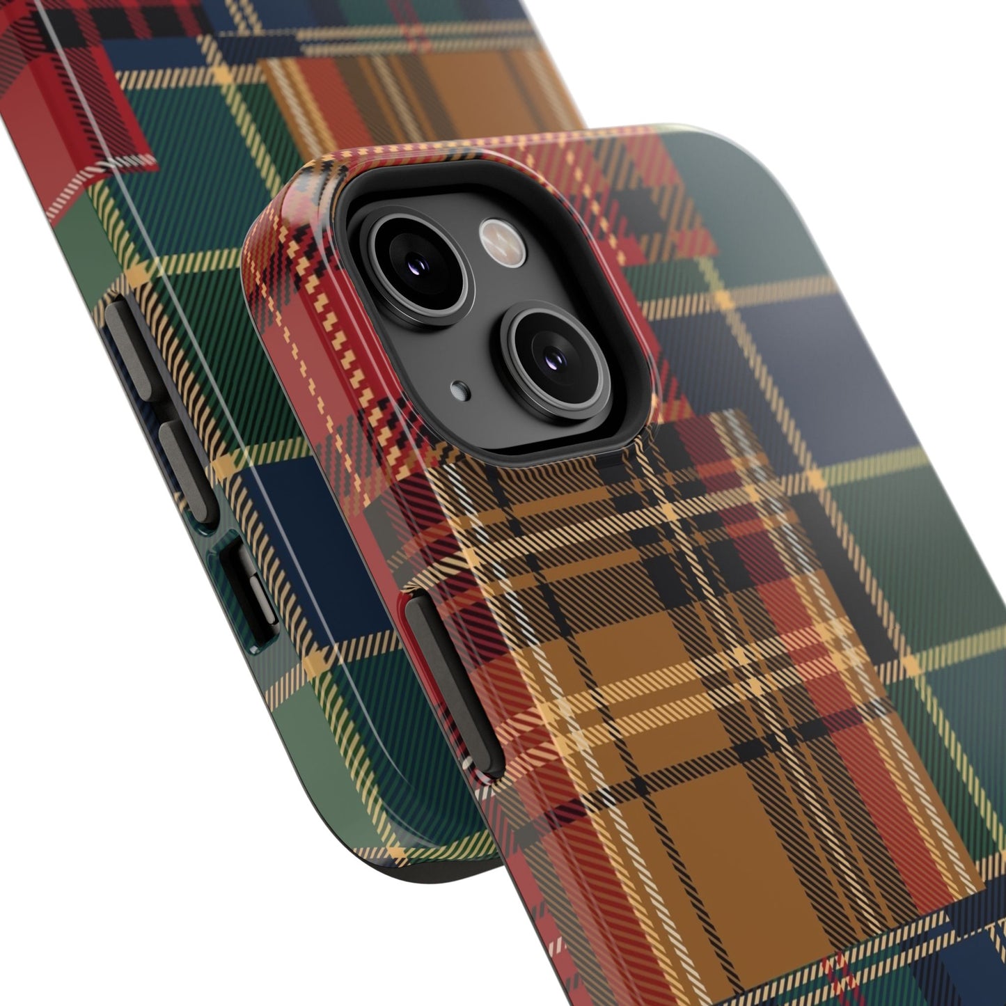 Heritage Hues Patchwork Tough Phone Case for Apple