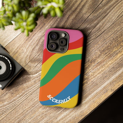 Candy Ribbon Tough Phone Case for Apple