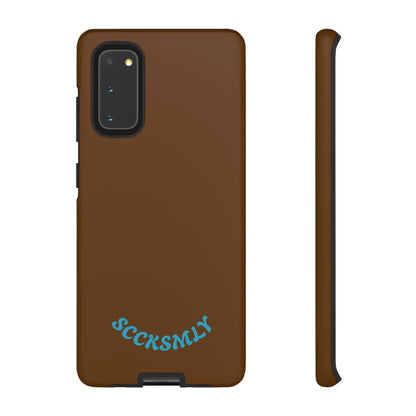 SOLID Chocolate Coco Tough Case for Samsung