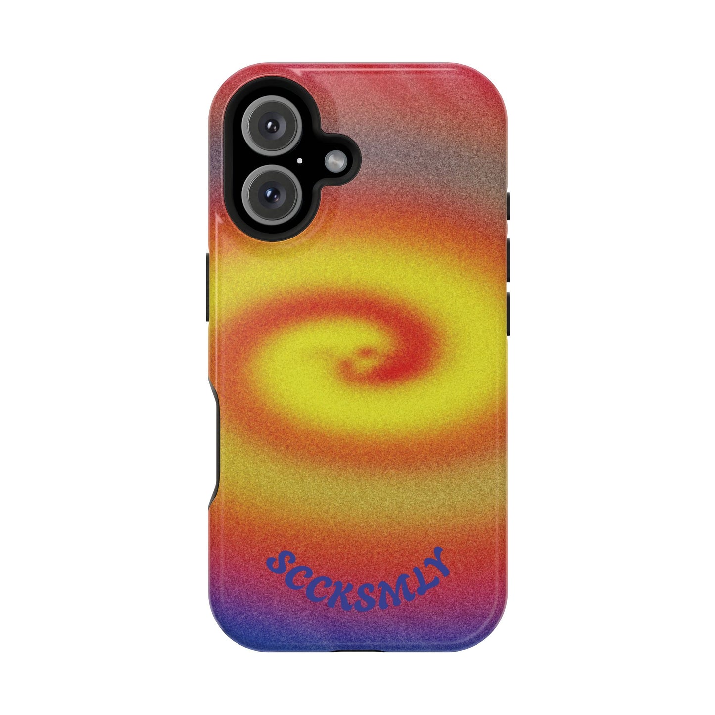 Toxic Spiral Tough Phone Case for Apple