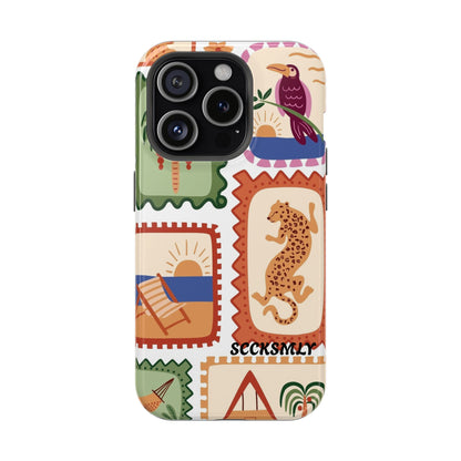 Tropical Print Phone Case for Apple
