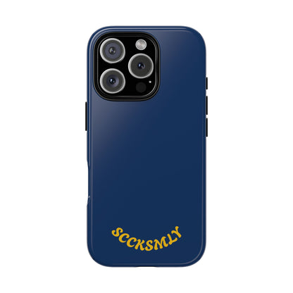 SOLID Cobalt Haze Tough Case for Apple