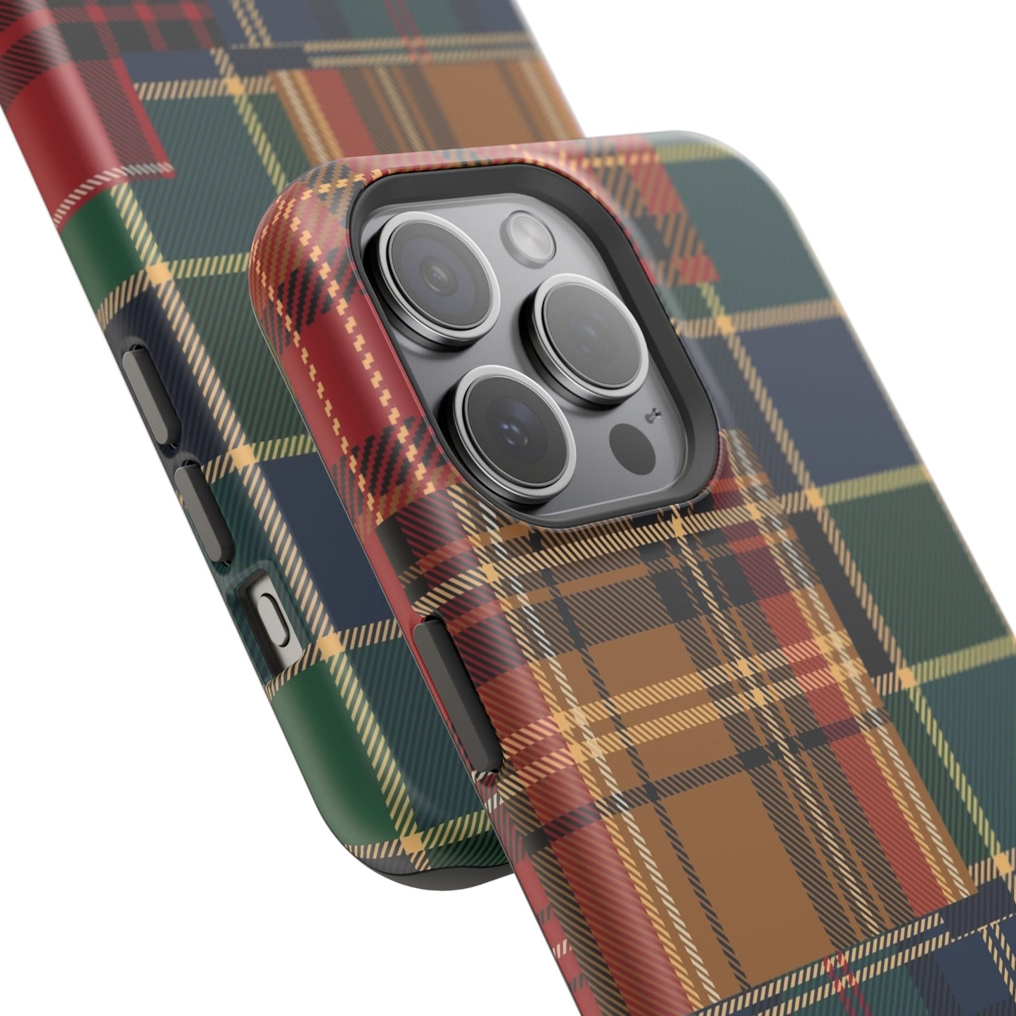 Heritage Hues Patchwork Tough Phone Case for Apple