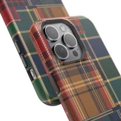 Heritage Hues Patchwork Tough Phone Case for Apple