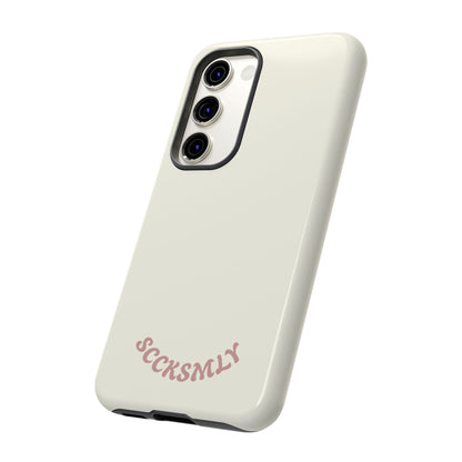 Sweet Oat Milk Tough Phone Case for Samsung