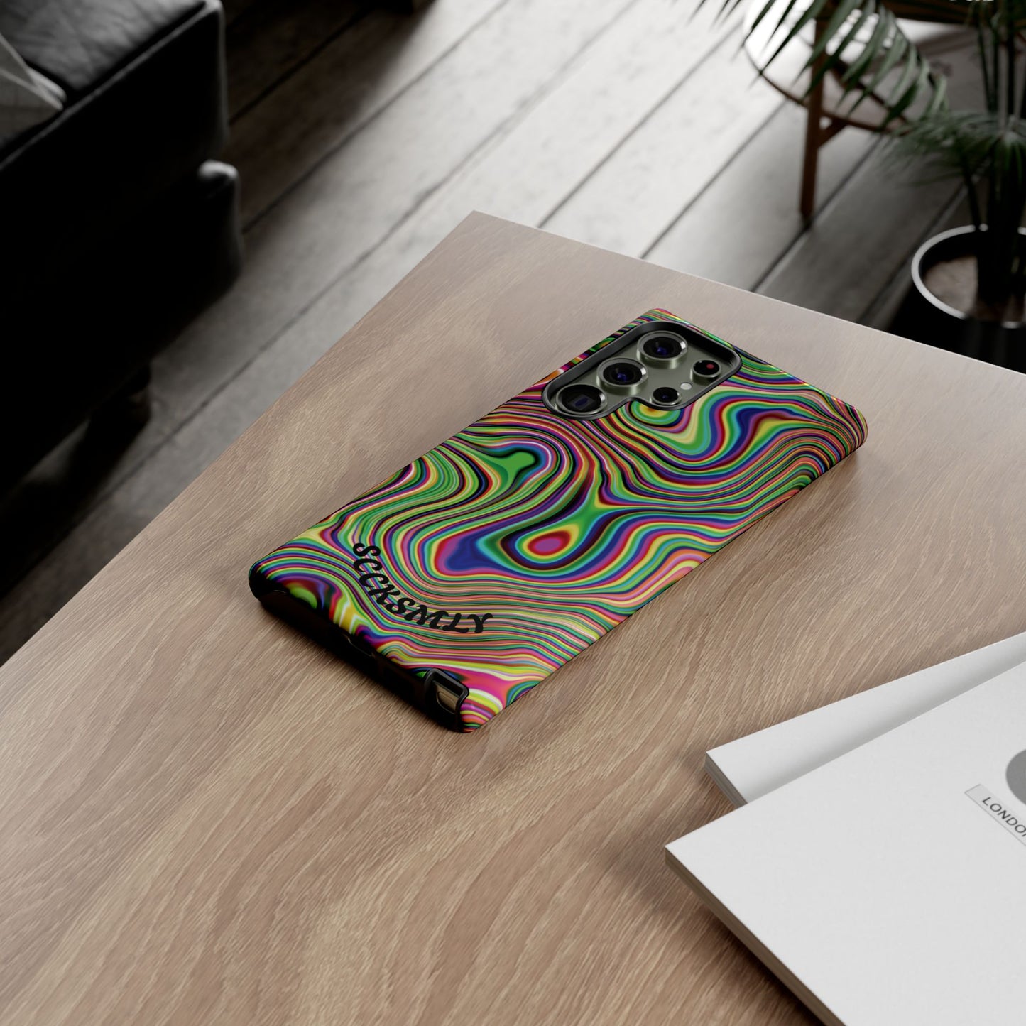 Acid Swirl Phone Case for Samsung