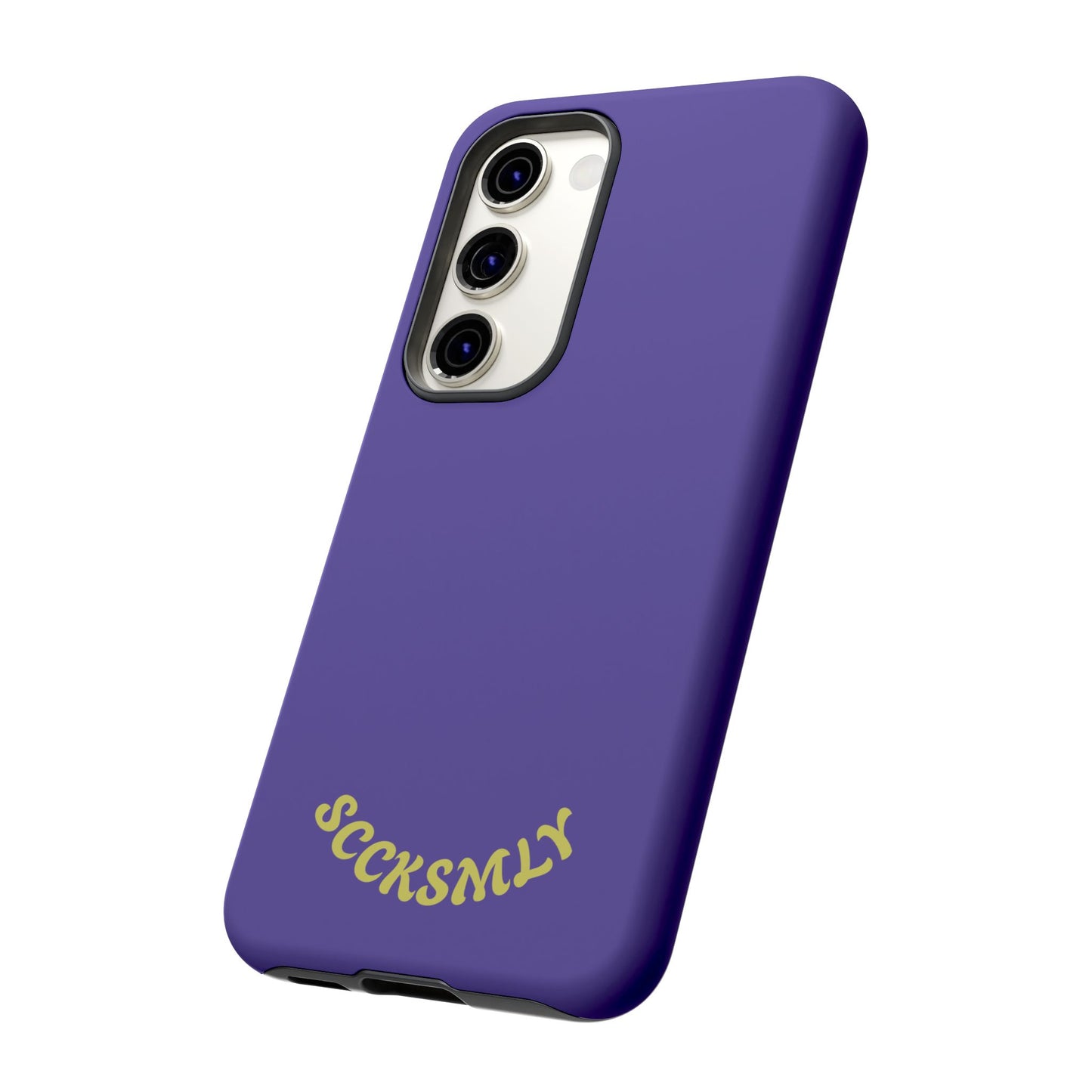 SOLID Dreamy Dusk Purple Tough Case for Samsung