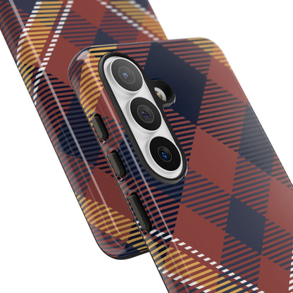 Harvest Tartan Phone Case for Samsung