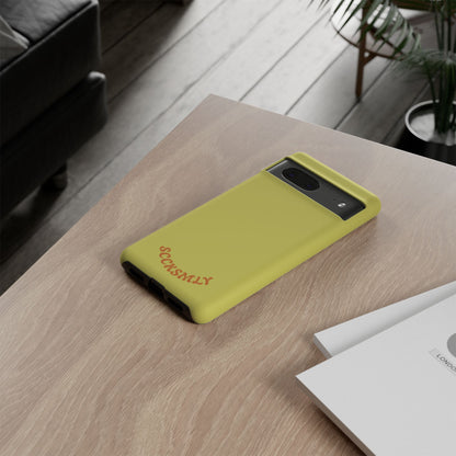 SOLID Lemon Dijon Glaze Tough Case for Google Pixel