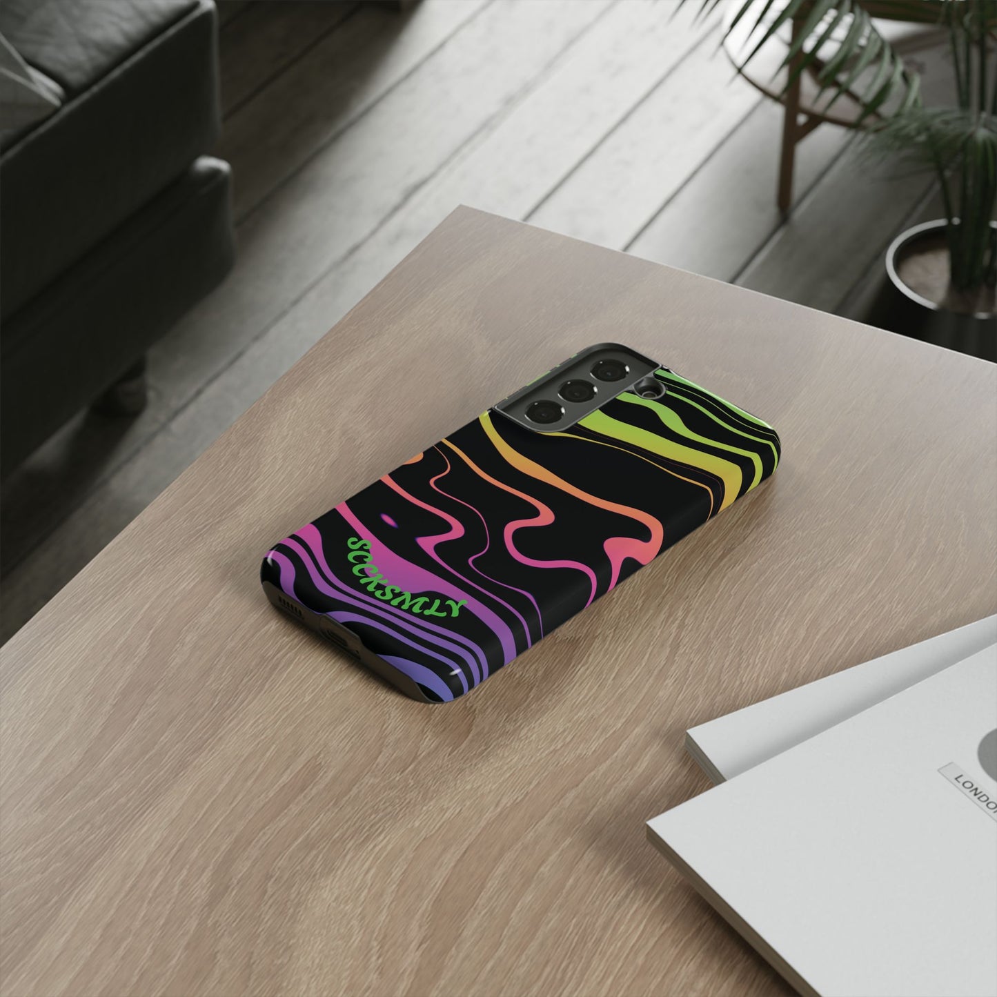 Dark Rainbow Phone Case for Samsung