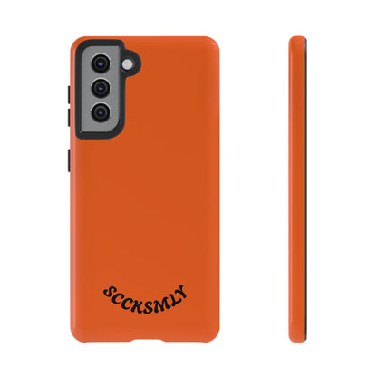 SOLID Tangerine Tough Case for Samsung