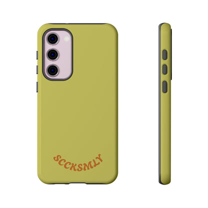 SOLID Lemon Dijon Glaze Tough Case for Samsung