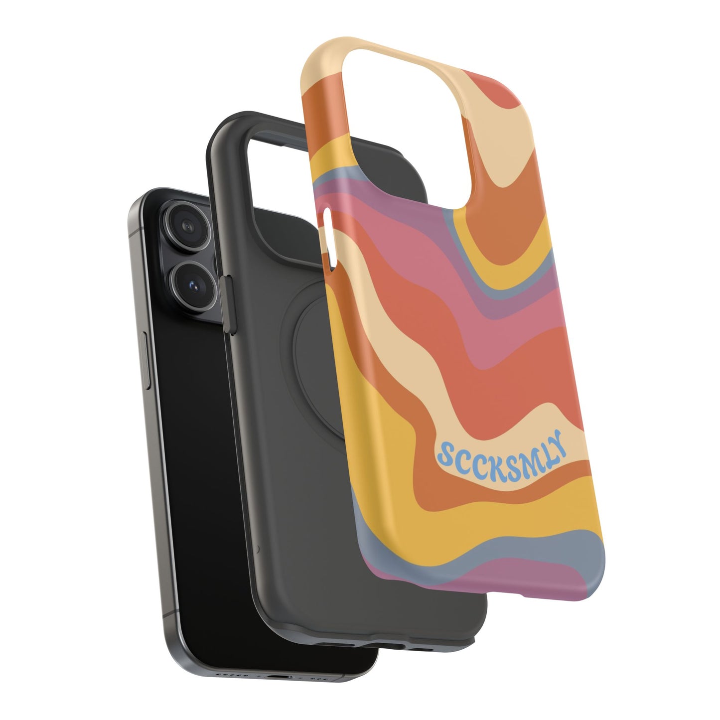 Warm Retro Phone Case for Apple
