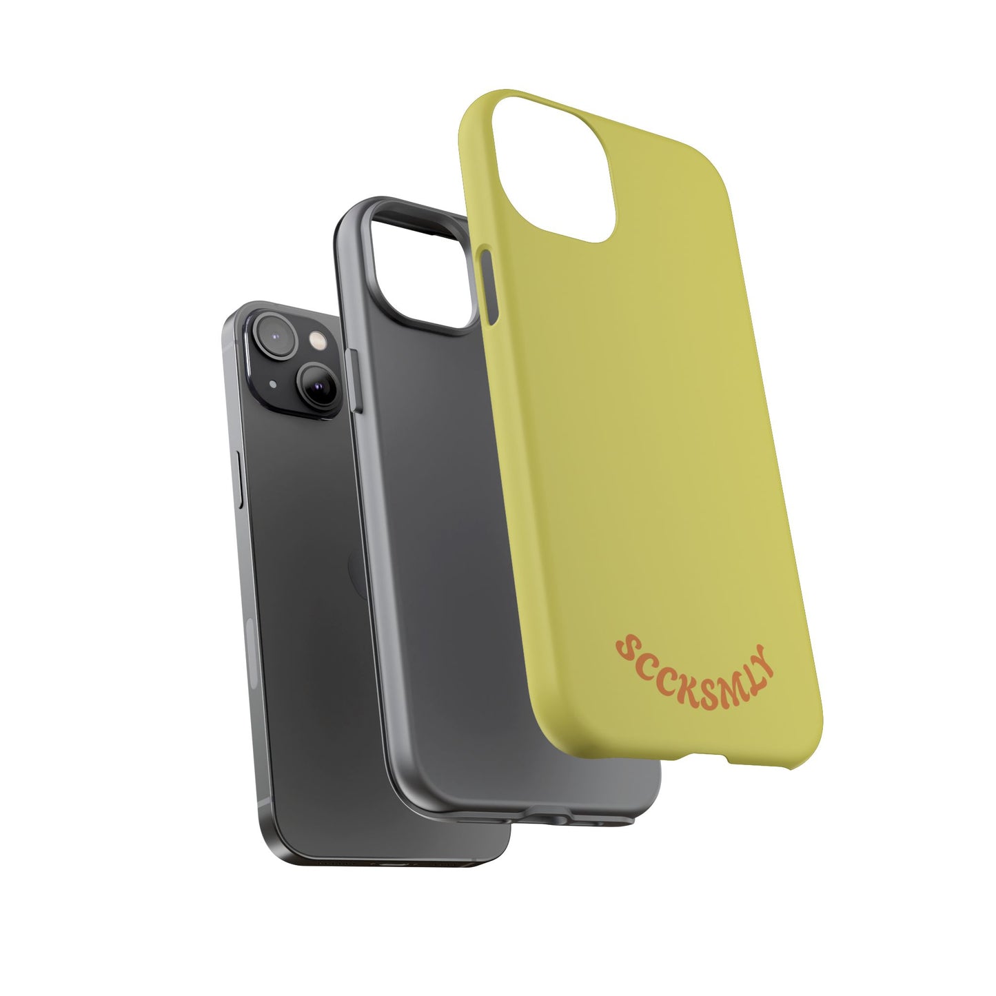 SOLID Lemon Dijon Glaze Tough Case for Apple