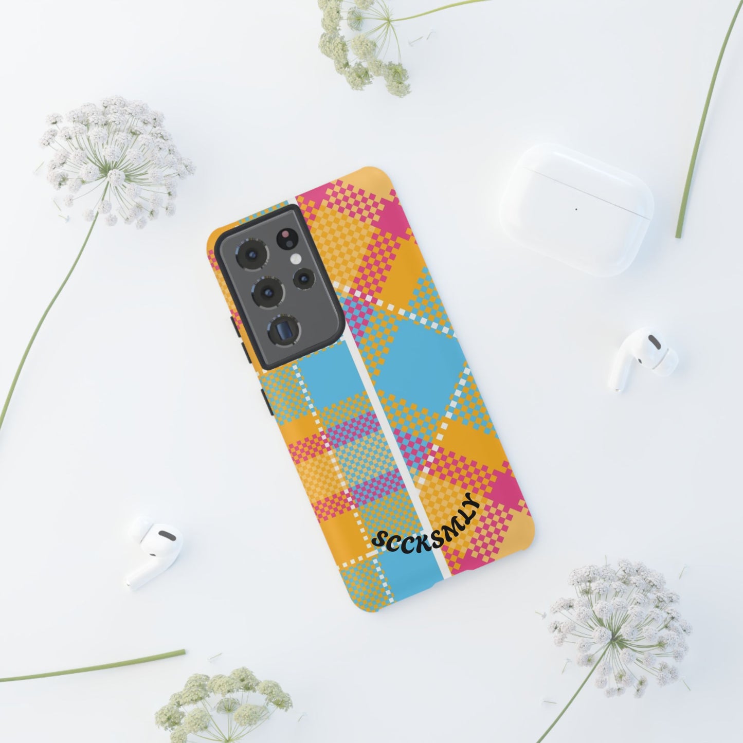 Pattern Punch Phone Case for Samsung