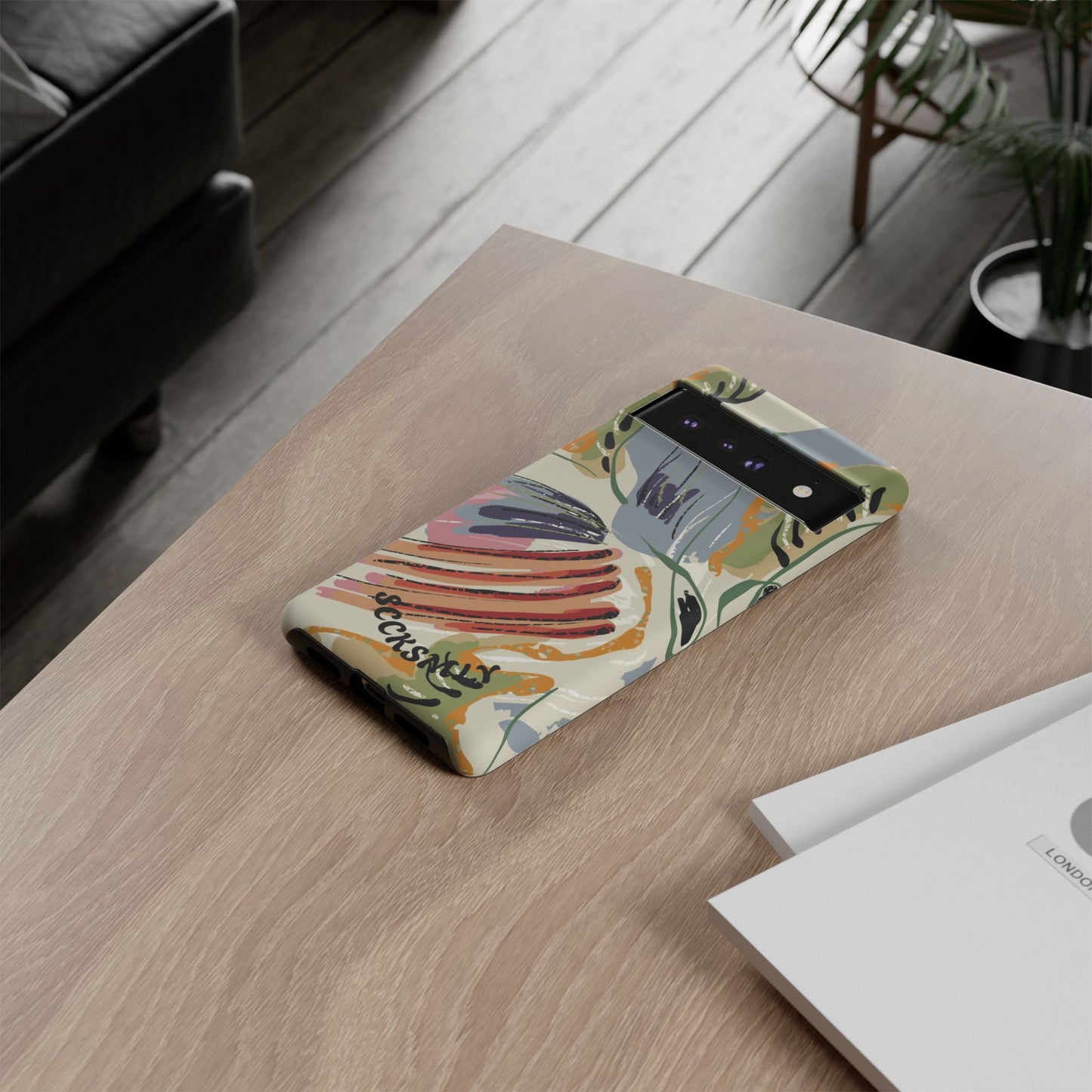 Botanical Strokes Palette Tough Phone Case for Google Pixel