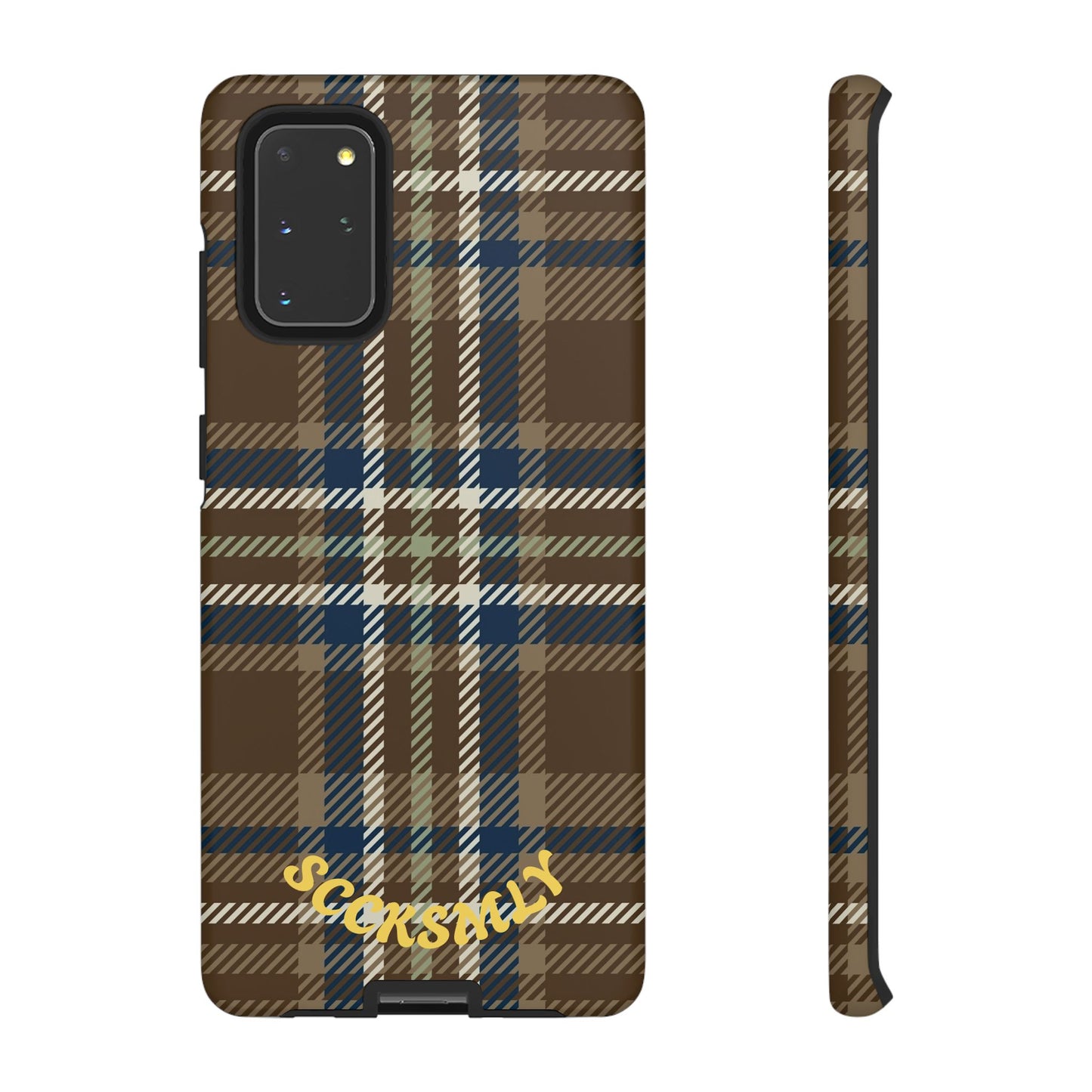 Earth and Sky Plaid Phone Case for Samsung