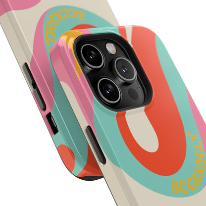 Psychodelic Acid Swirl Phone Case for Apple