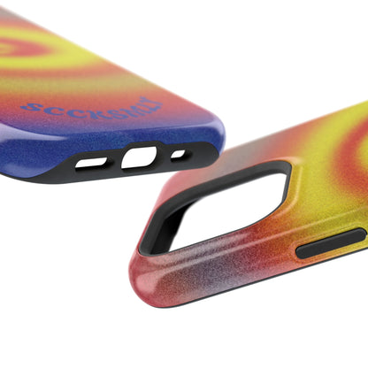 Toxic Spiral Tough Phone Case for Apple