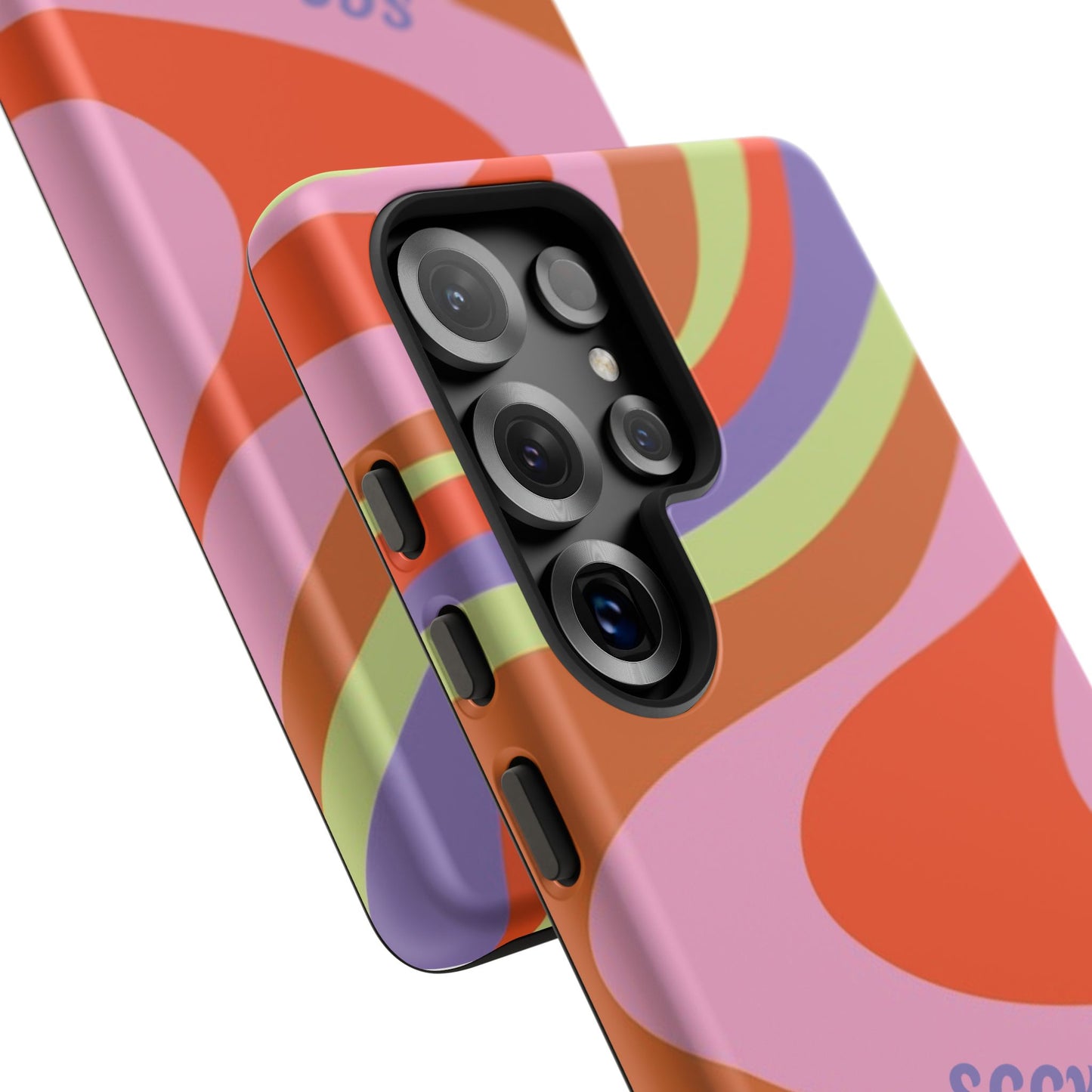 Curvy Swirl Phone Case for Samsung