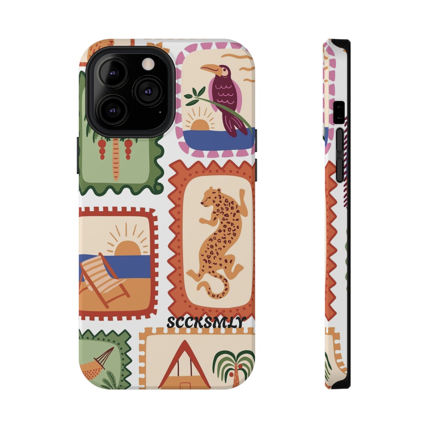 Tropical Print Phone Case for Apple