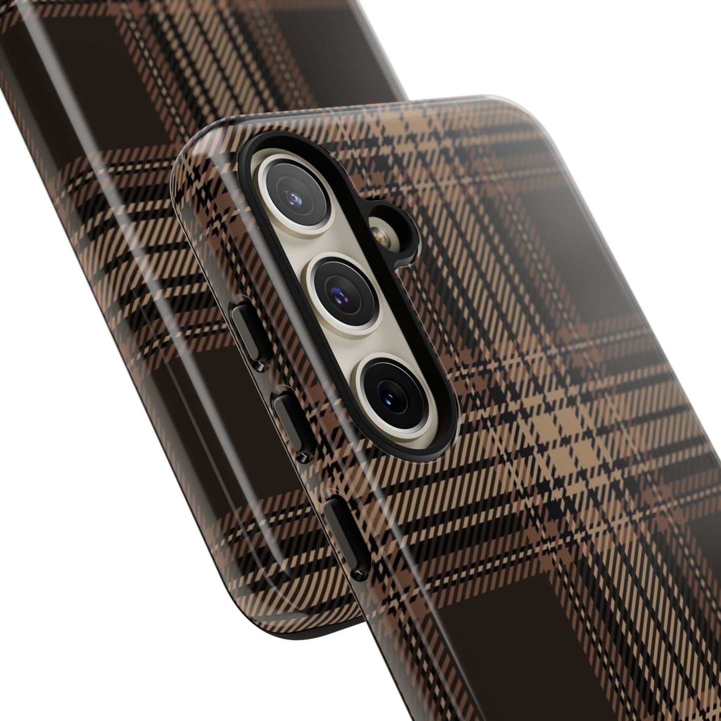 Brown Bread Plaid Tough Phone Case Samsung