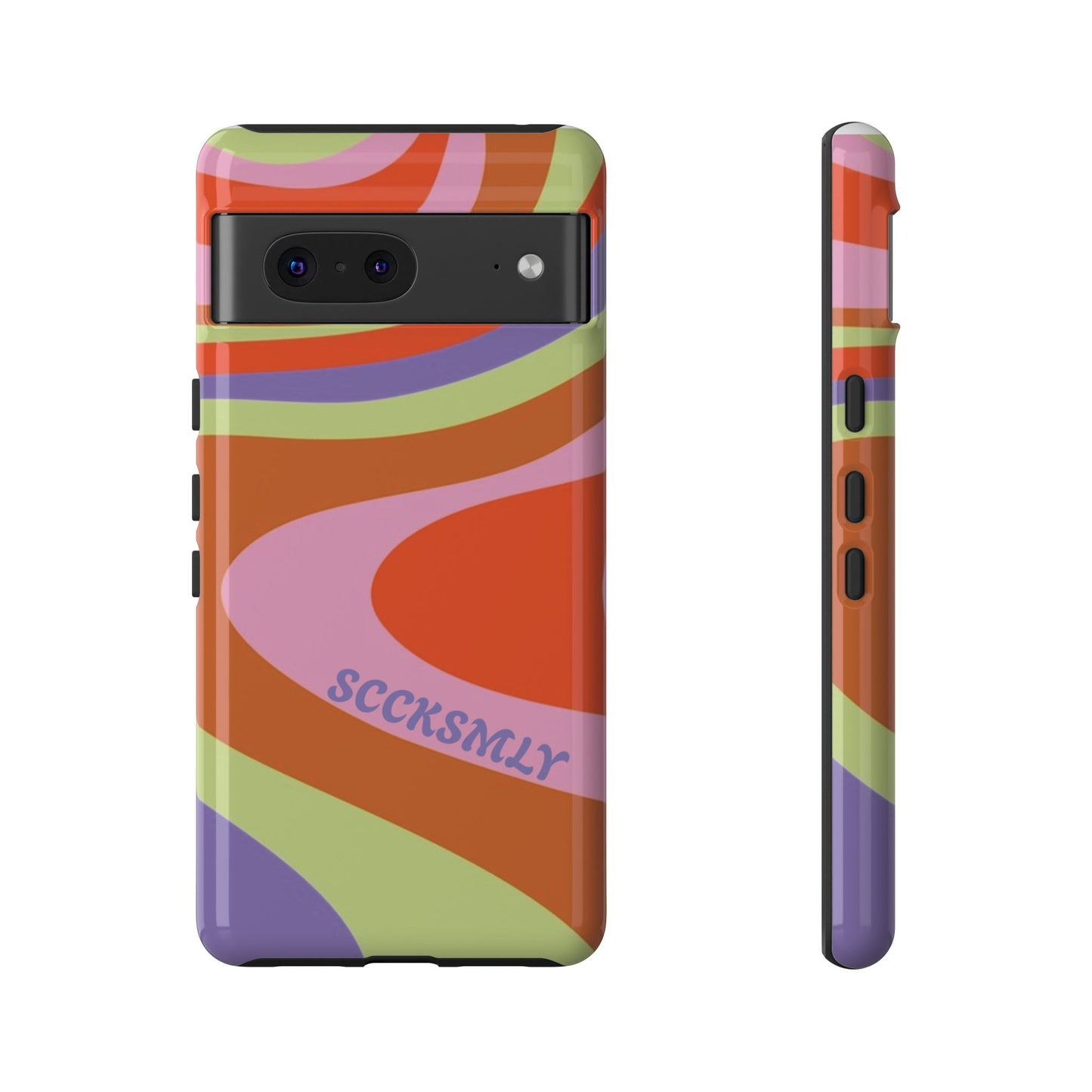 Curvy Swirl Phone Case for Google Pixel