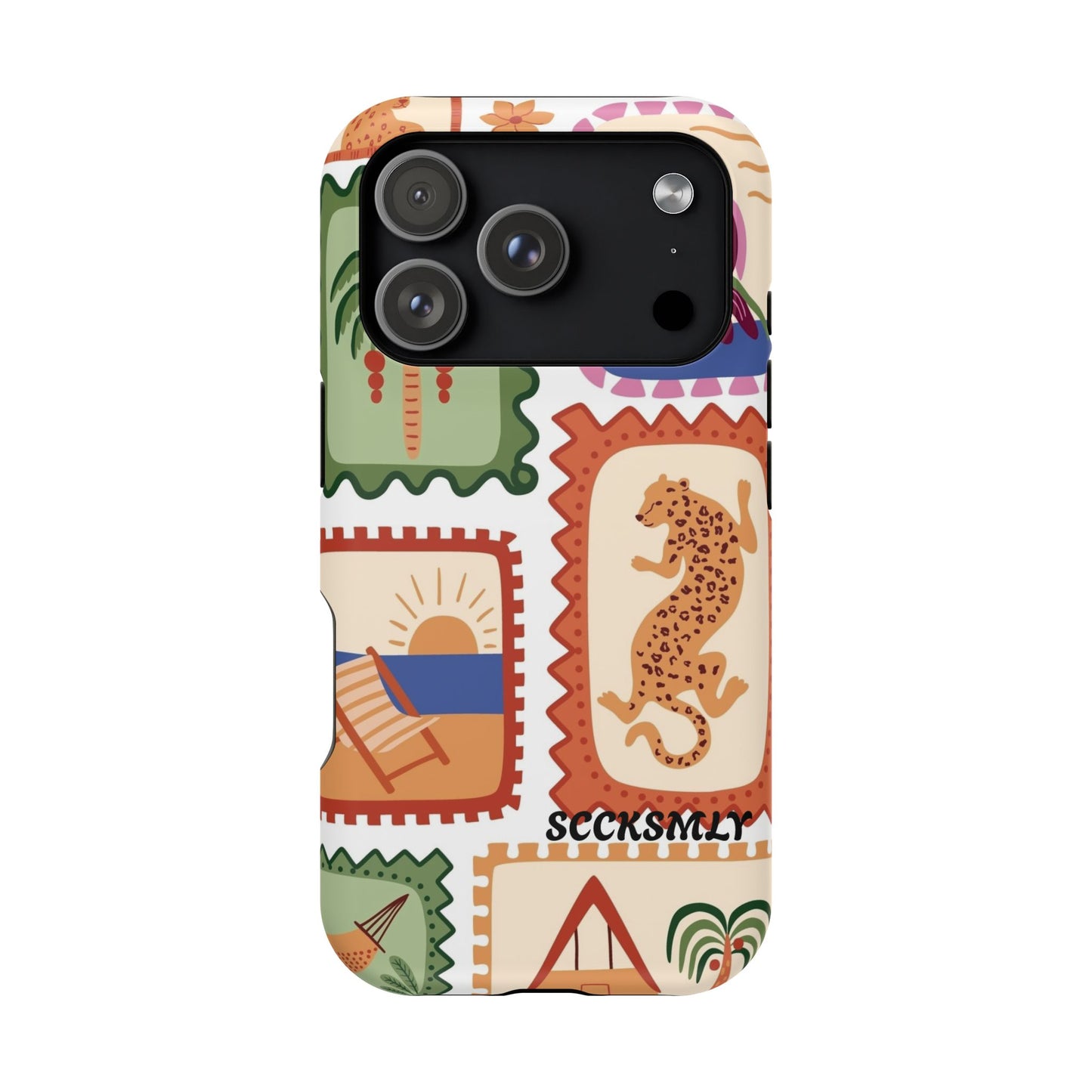 Tropical Print Phone Case for Apple