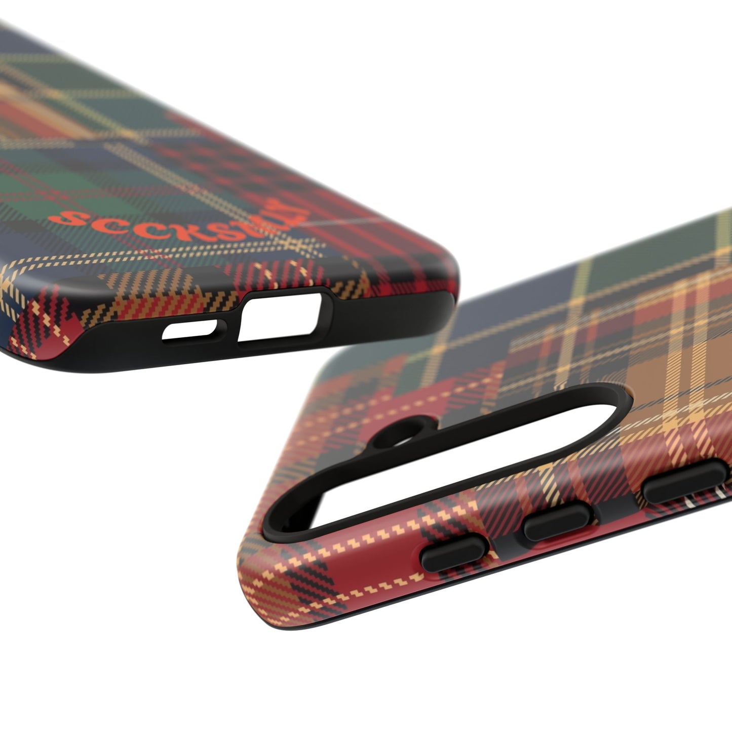 Heritage Hues Patchwork Tough Phone Case for Samsung
