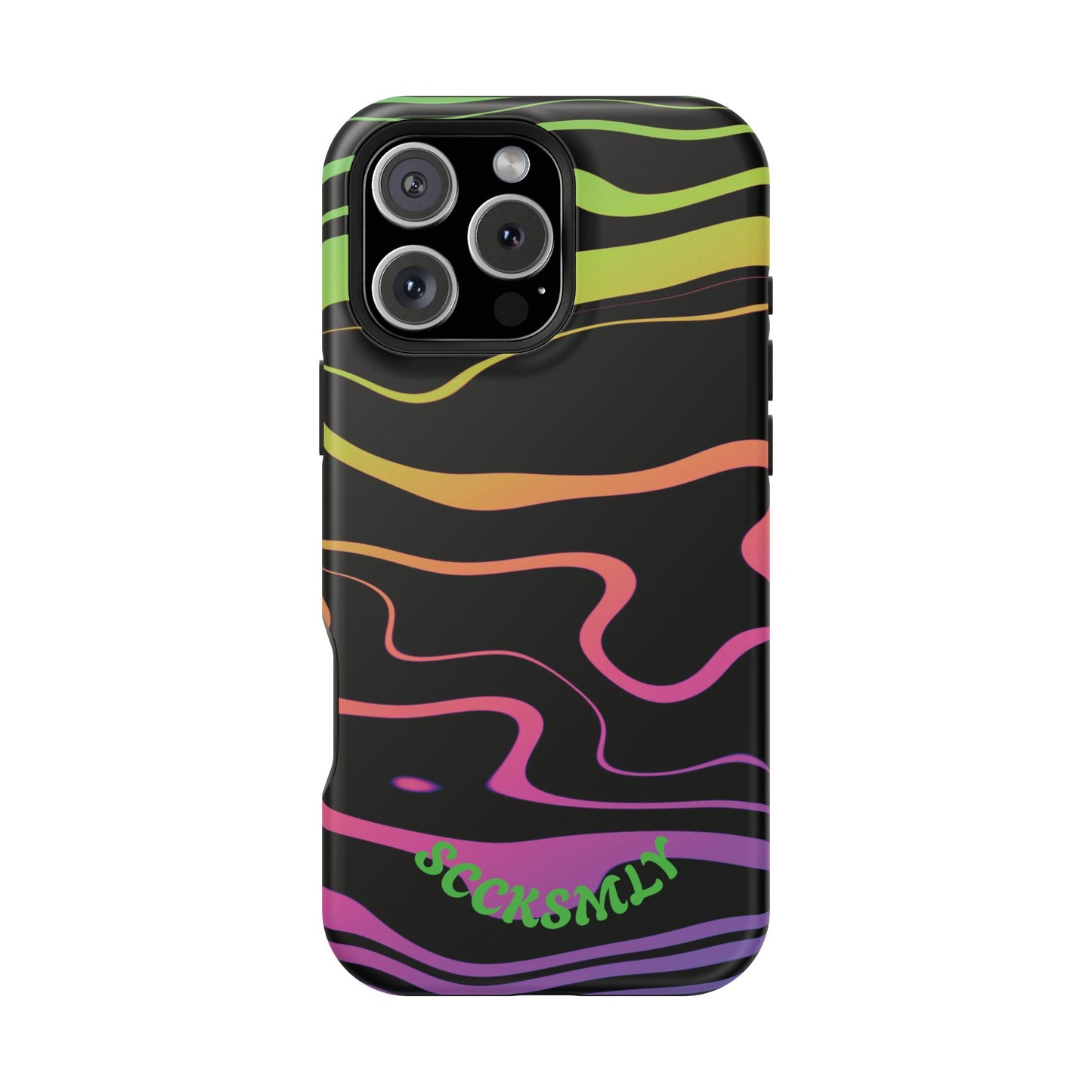 Dark Rainbow Phone Case for Apple