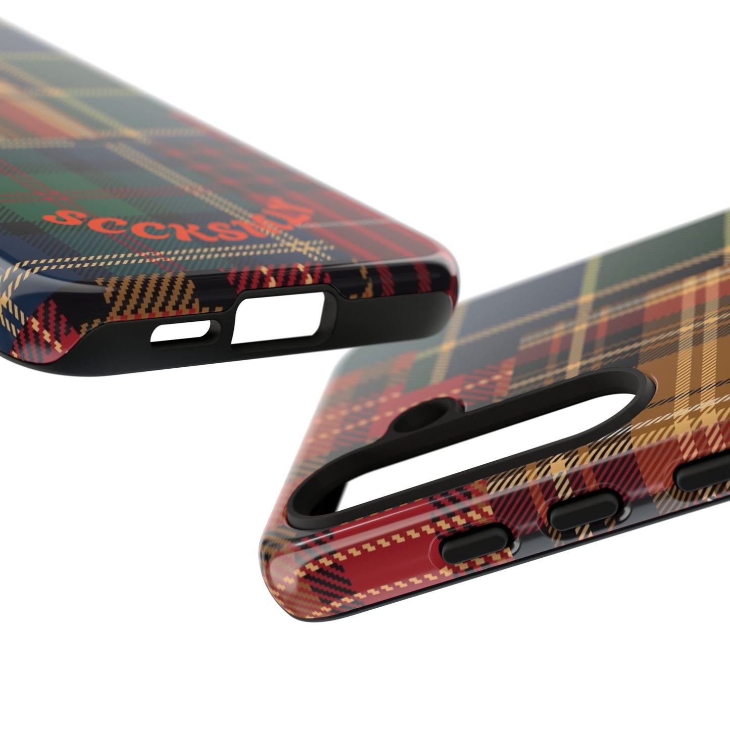 Heritage Hues Patchwork Tough Phone Case for Samsung