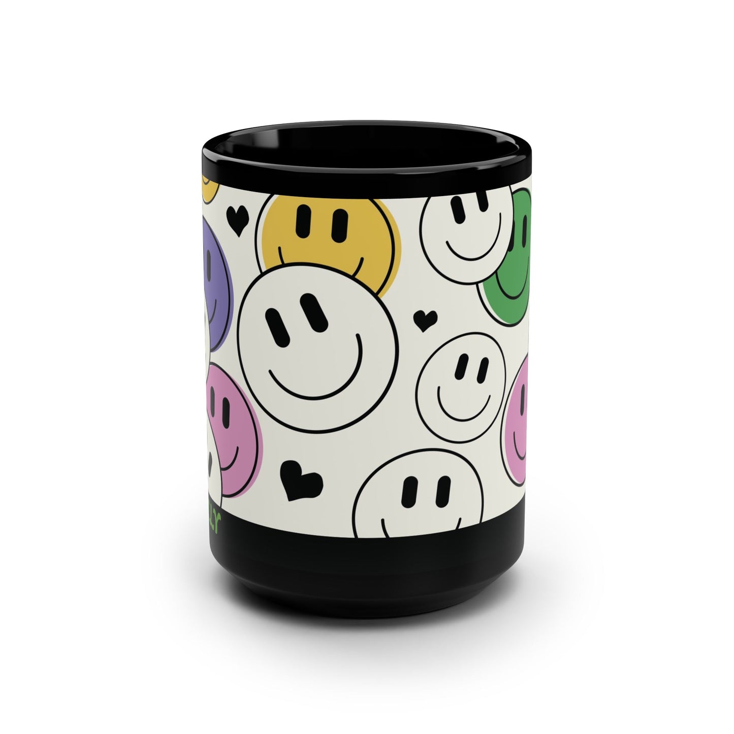 Mug Super Smiles 15 oz — Black
