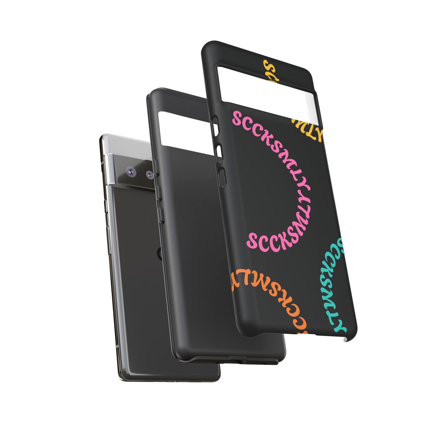 Y2K Wavy Script Tough Case for Google Pixel